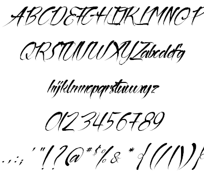 The Black Pearl Font