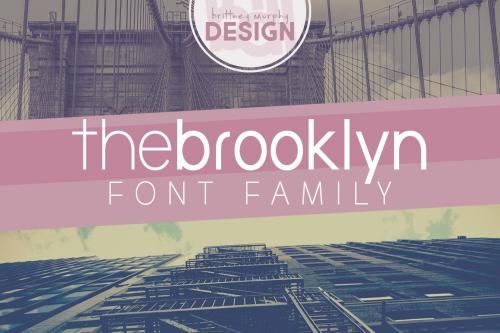 The Brooklyn Font Family