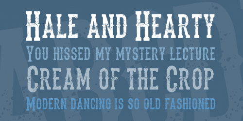 The Dead Saloon Font