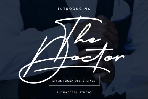 The Doctor Signature Font