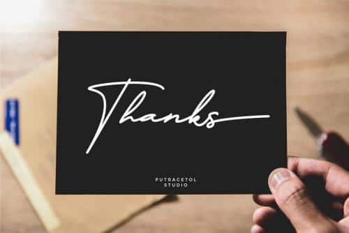 The Doctor Signature Font