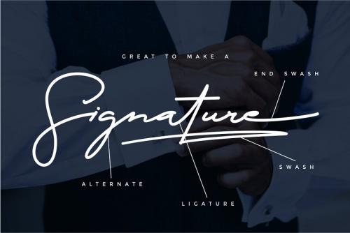 The Doctor Signature Font