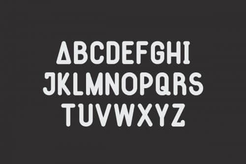 The First Sans Serif Font