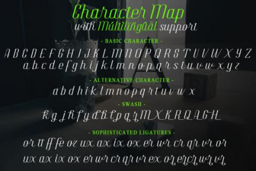 The Rotterdam City Script Font