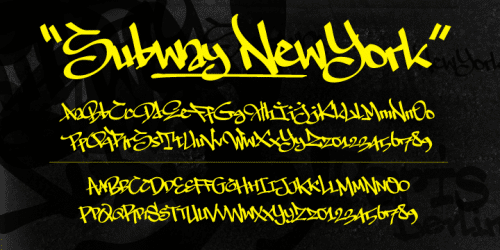 The Subway Types Font Family