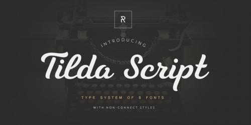 Tilda Script Font