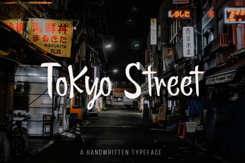 Tokyo Street – Handwritten Typeface Font