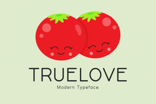 Truelove Sans Serif Font