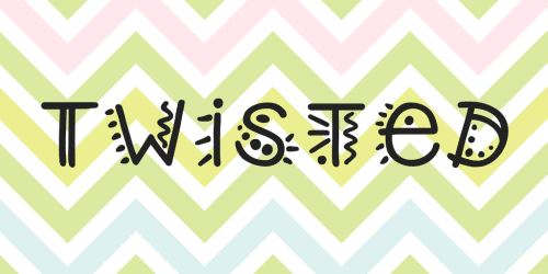 Twisted Font
