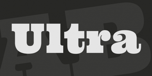 Ultra Font