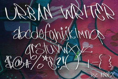 Urban Writer Script Font