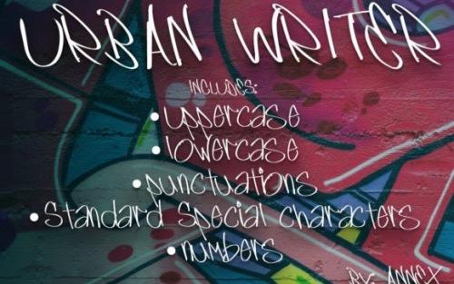Urban Writer Script Font
