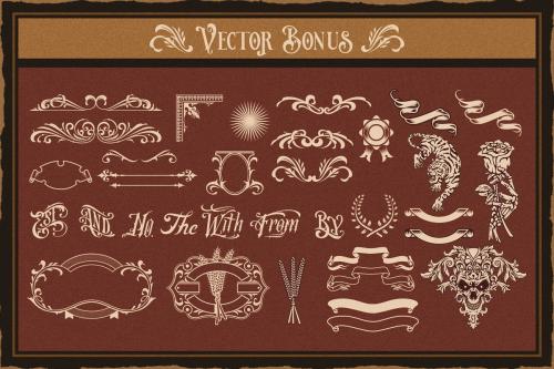 Victorian Decade Display Font