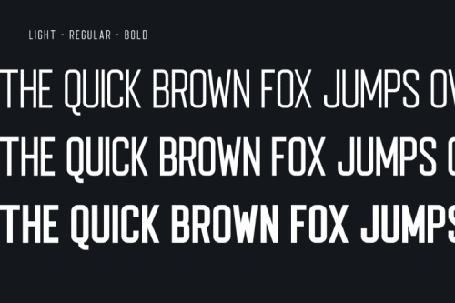Voltage Typeface