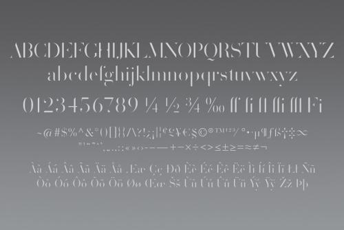 Volterra Typeface Font