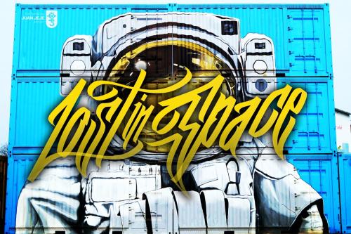 Wall Hunters Graffiti Font