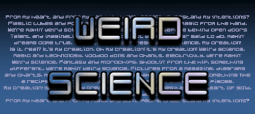 Weird Science Nbp Font