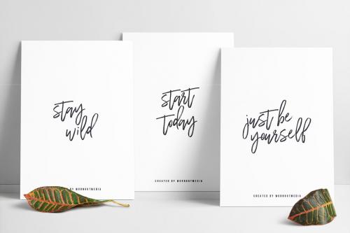 Wilderness Brush Font