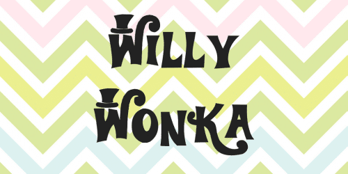 Willy Wonka Font