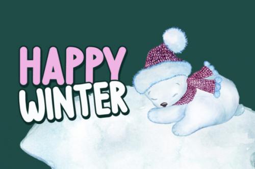 Wintry Display Font