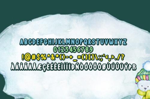 Wintry Display Font