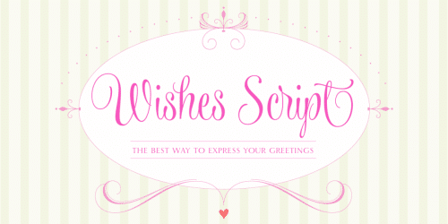 Wishes Script Font Family