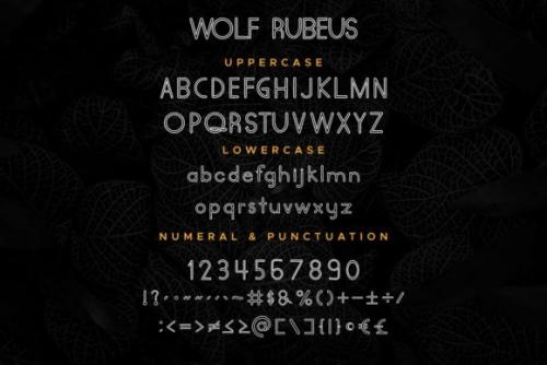 Wolf Rubeus Font Duo