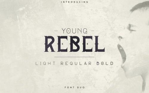 Young Rebel Font Duo