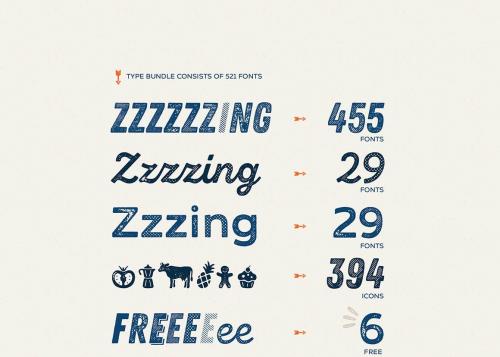 ing Rust Font Family